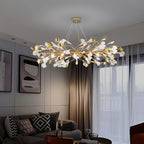 (TLD) GoldLeaf Smart LED Chandelier -1200 MM