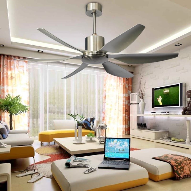 (TLD) Aero Luxe 6-Blade Ceiling Fan with LED Light - 66