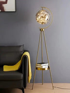 (TLD) Standerd Glass ball Tripod Floor Lamp