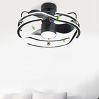(TLD) Modern Orbit LED Ceiling Fan (with Remote Control)