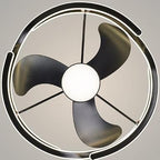 (TLD) Modern Orbit LED Ceiling Fan (with Remote Control)