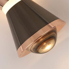 (TLD) Rose Suspension Gold Pendant Light -9