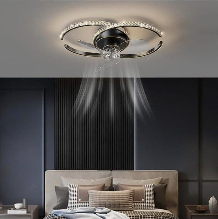 (TLD)Swirl Galaxy Retractable Fan Light