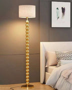 (TLD) Mordern Stacked Ball Floor Lamp - Gold