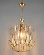 (TLD) Golden Crystel Hanging Pendant Light