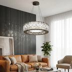 (TLD) Crystal Chandelier 3-Color Colour - 600 MM