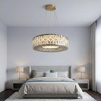 (TLD) Crystal Chandelier 3-Color Colour - 600 MM