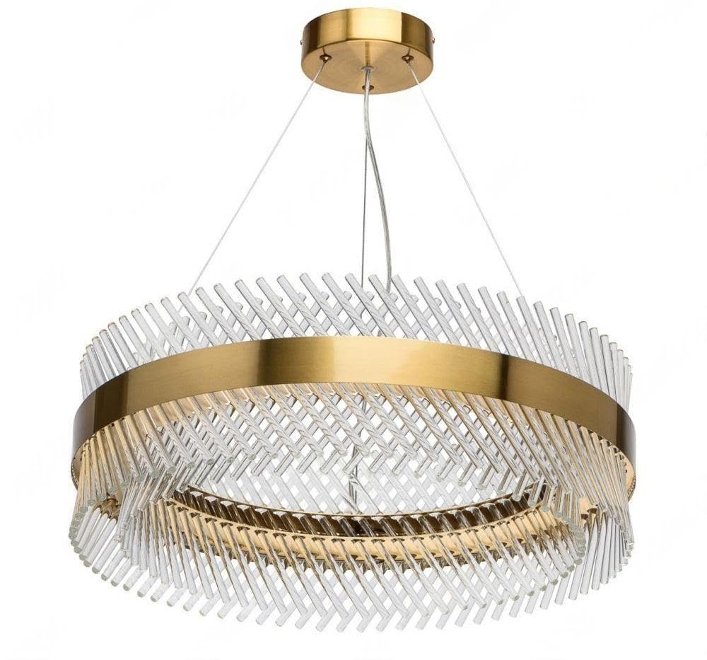 (TLD) Modern crystal ring  luxury gold chandelier - 800 MM