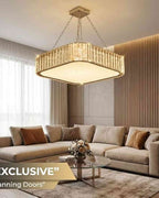 (TLD) Sanleen Solid Crystal LED Ceiling Chandelier -500 MM