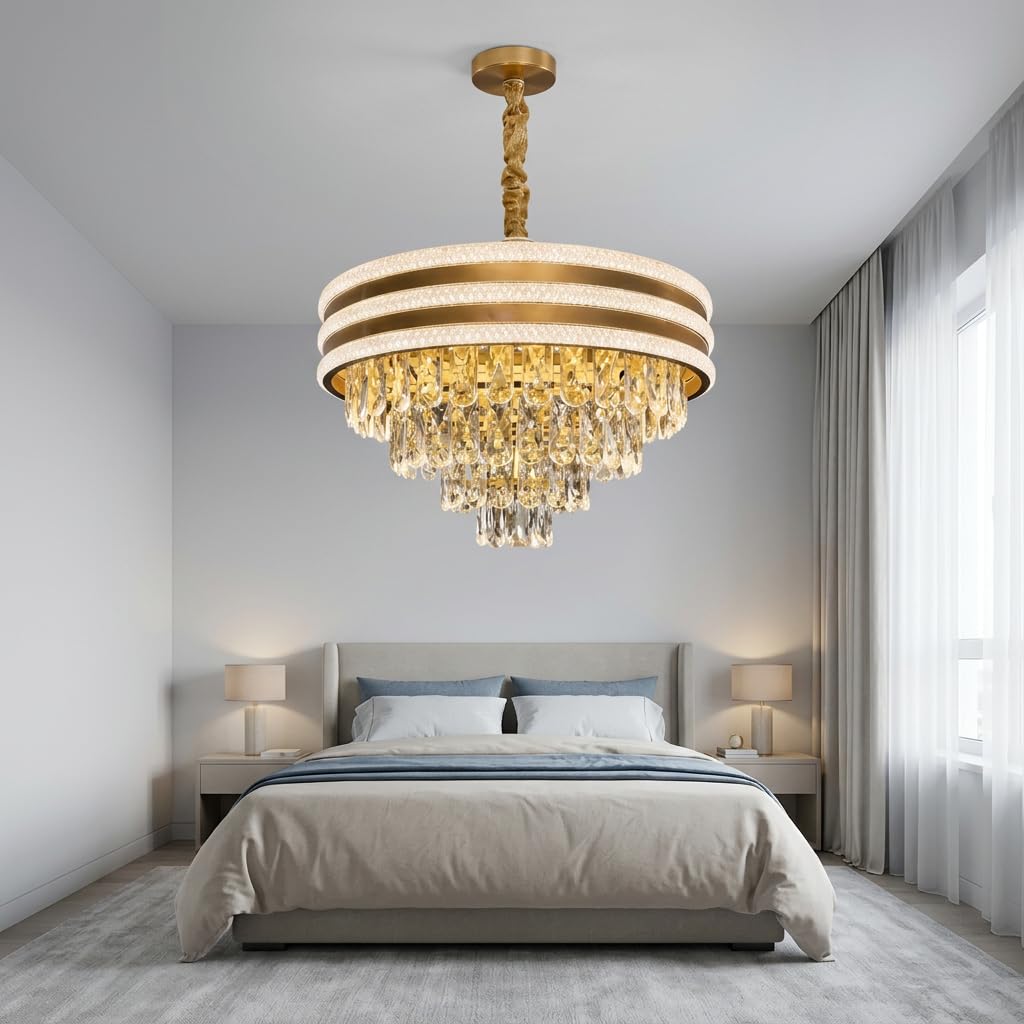 (TLD) Crystal Chandelier -800MM / 3-Color Colour
