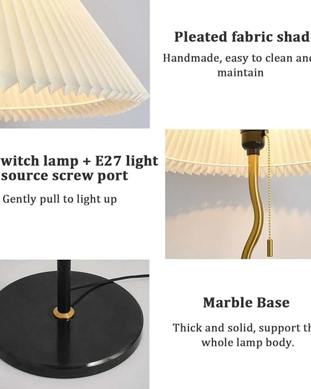 (TLD) Nordic Umbrella Shaped Floor Lamp