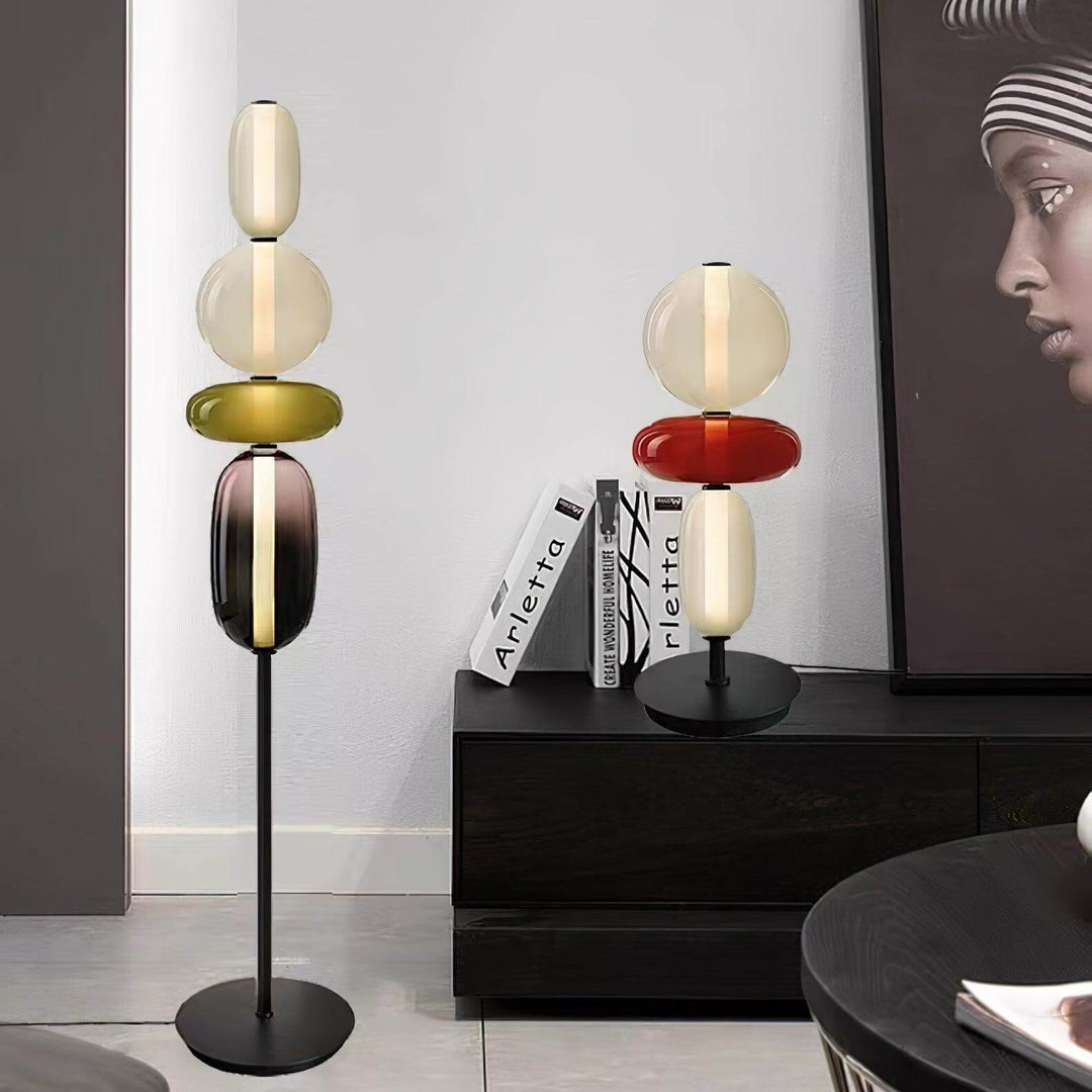 (TLD) Stained Glass Floor Lamp