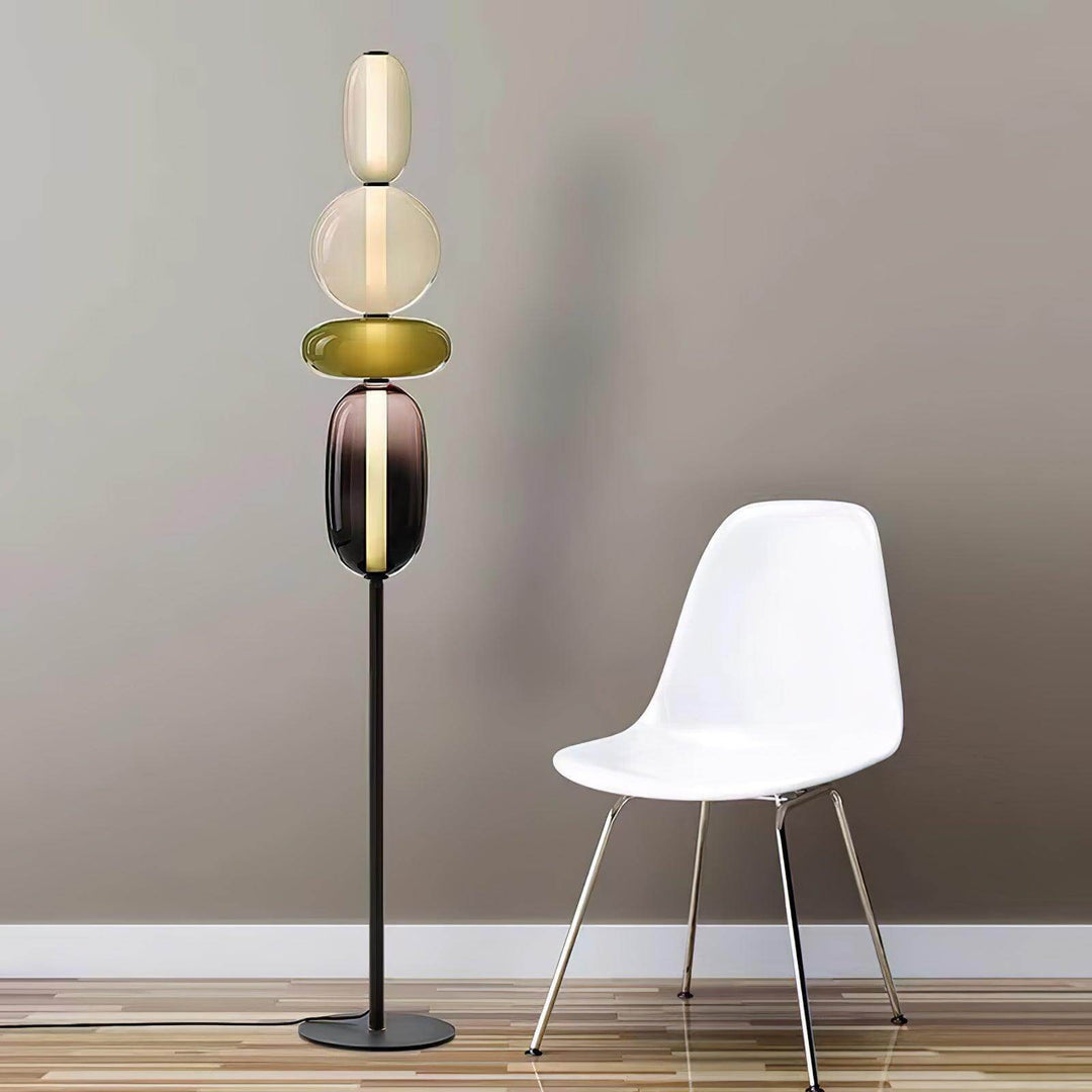 (TLD) Stained Glass Floor Lamp