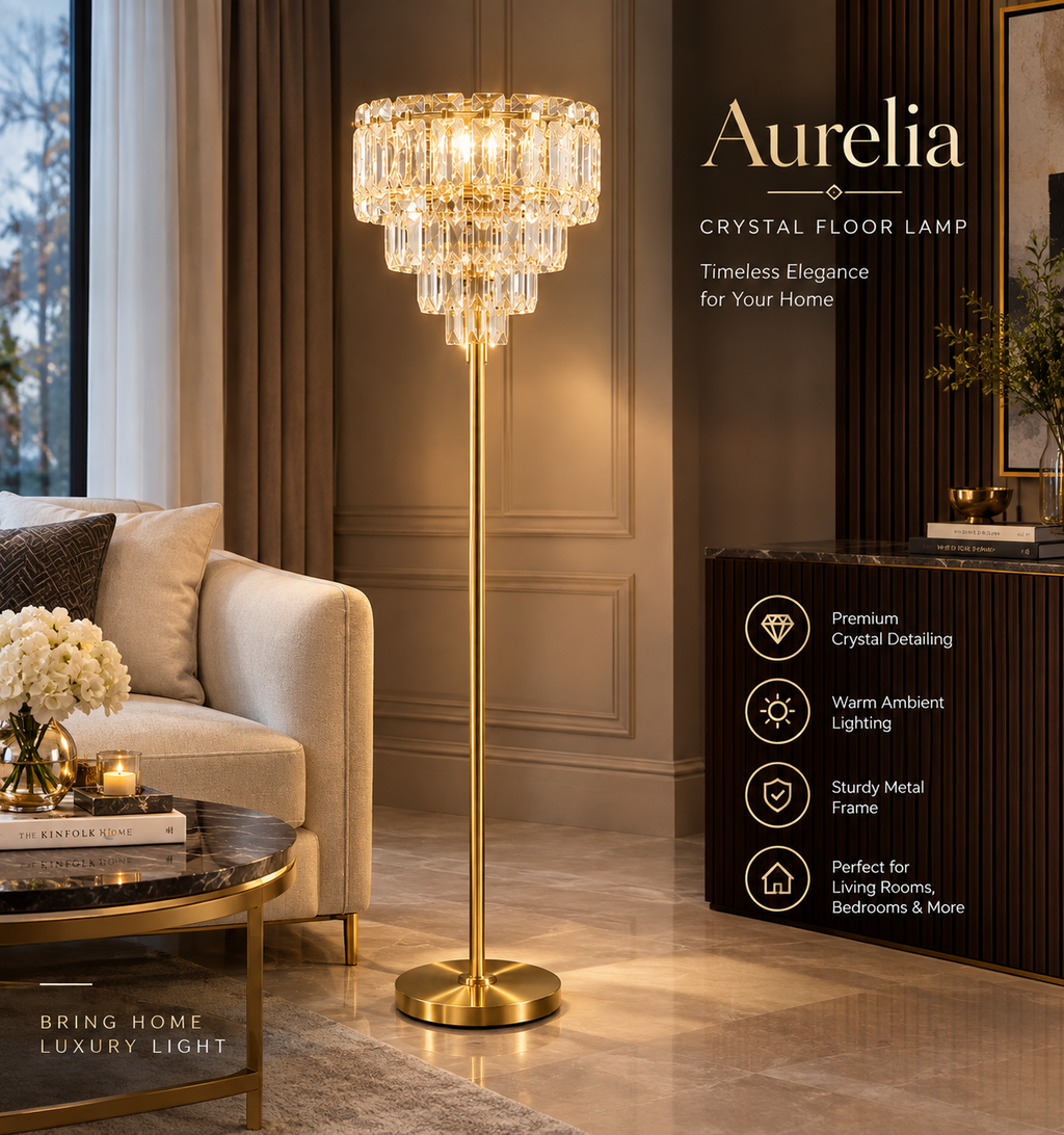 (TLD) Aurelia Imperial Glow Floor Lamp