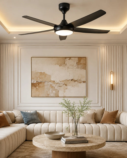 (TLD) Aero Blade Modern Ceiling Fan Light