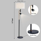 (TLD) Meridian Dual-Glow Floor Lamp