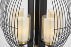 (TLD) VINTAGE Nest Chandelier - 4 Light