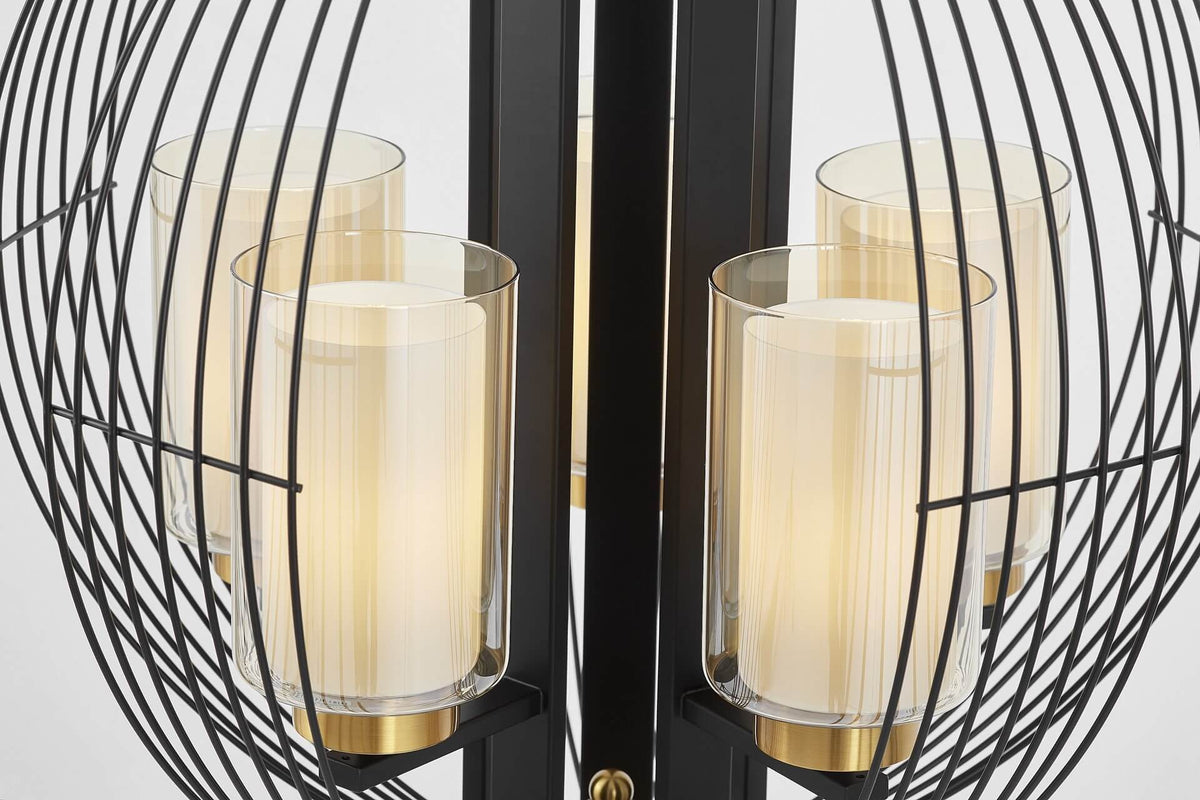 (TLD) VINTAGE Nest Chandelier - 4 Light