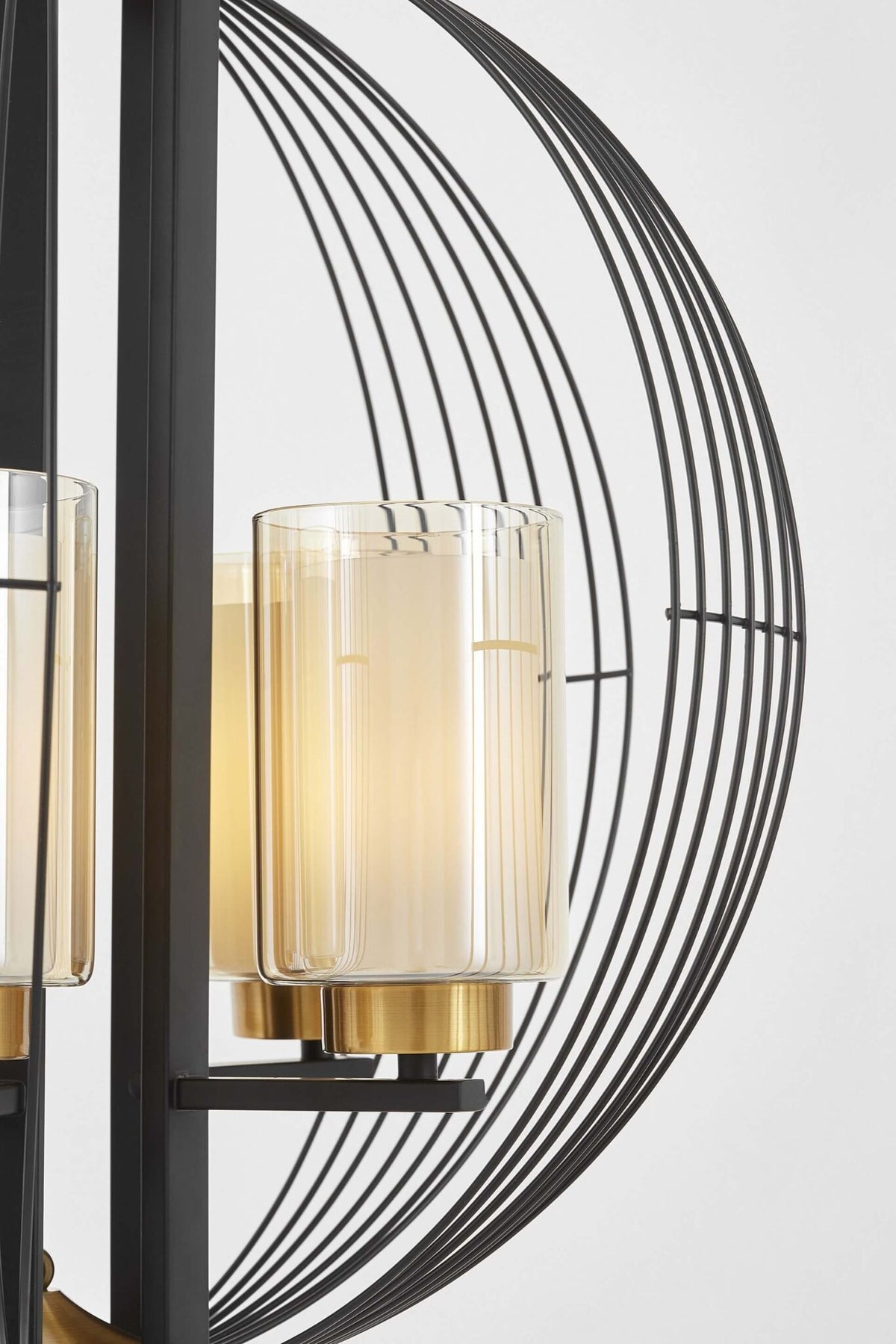 (TLD) VINTAGE Nest Chandelier - 4 Light