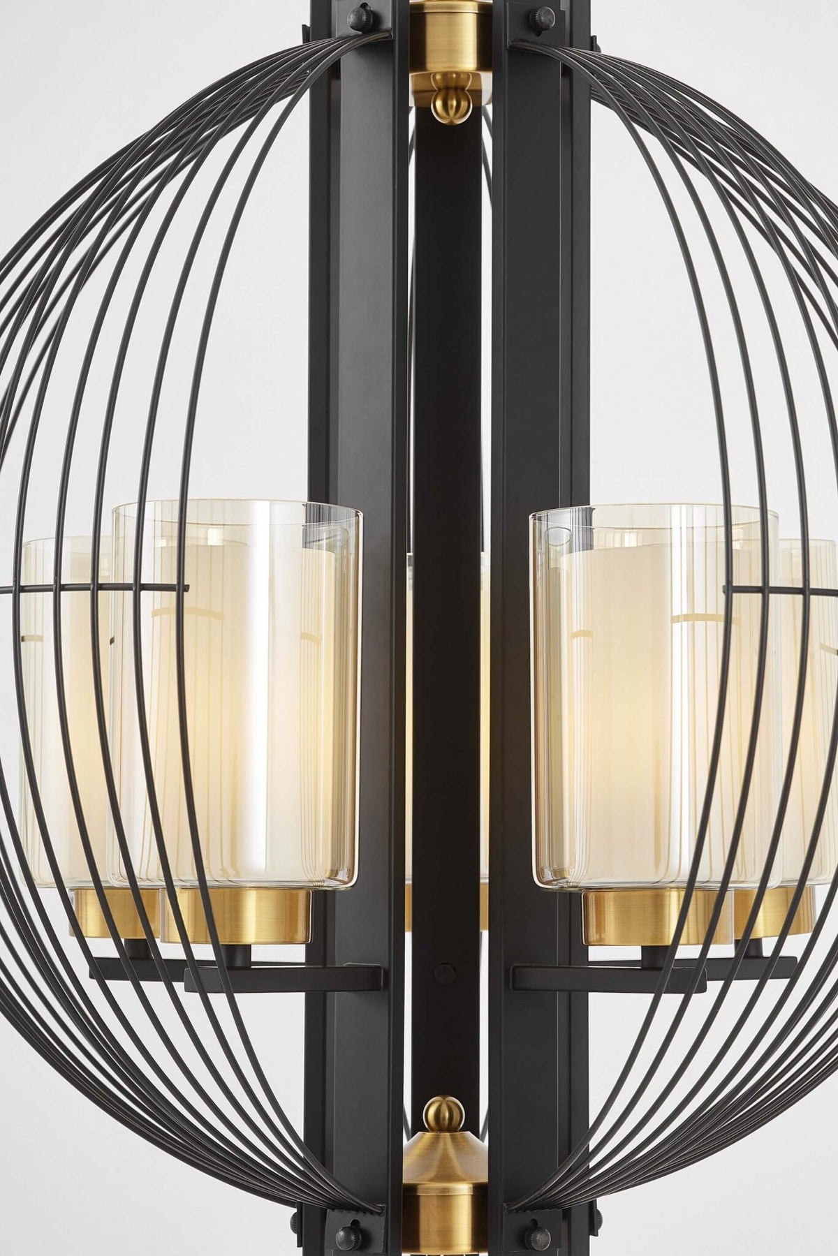 (TLD) VINTAGE Nest Chandelier - 4 Light