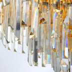 (TLD) Crown Gold Crystal Chandelier -600MM