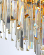 (TLD) Crown Gold Crystal Chandelier -500MM