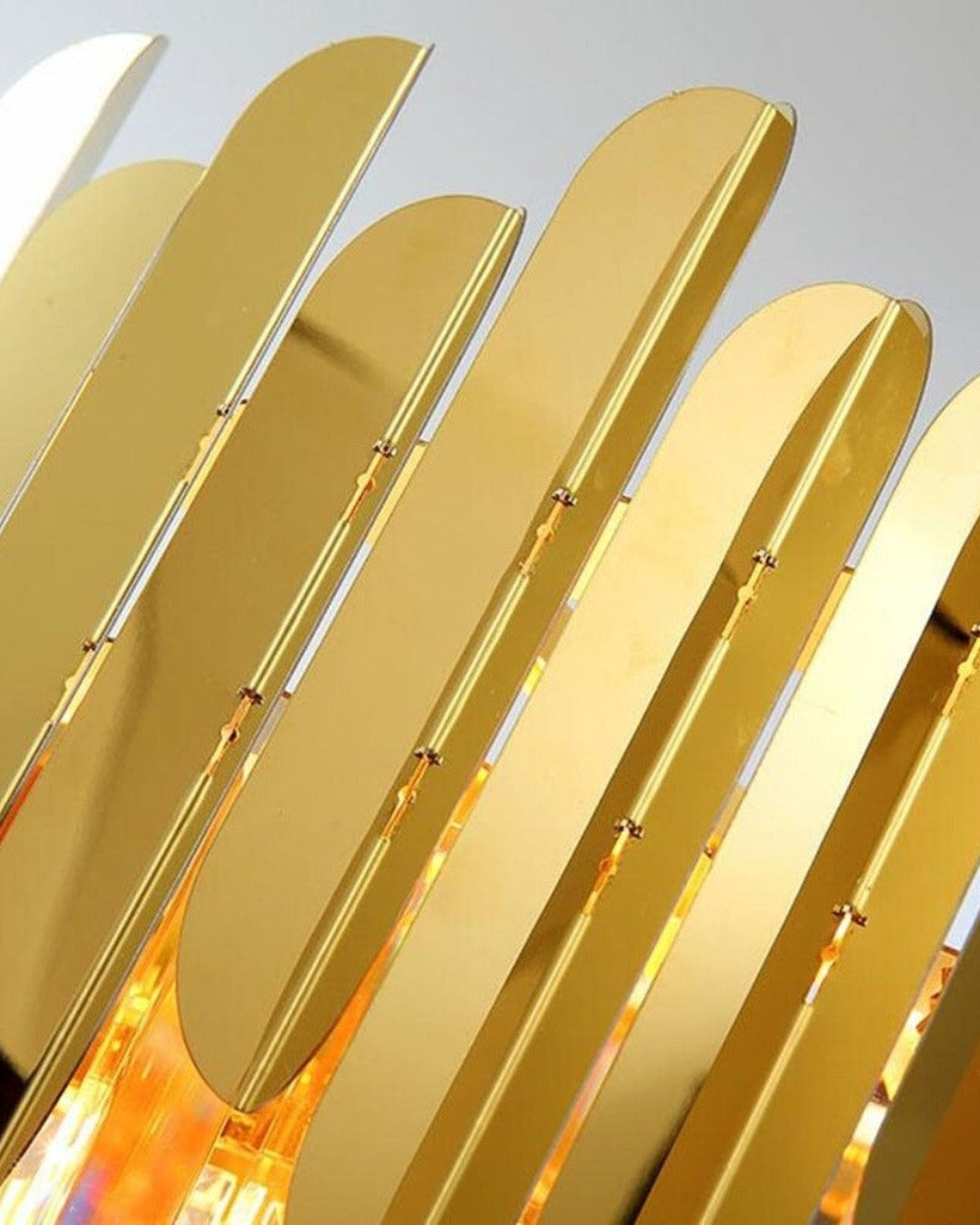 (TLD) Crown Gold Crystal Chandelier -500MM