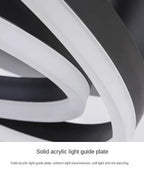 (TLD) Solstice Retractable Ceiling Fan + Chandelier Light (with Remote Control)