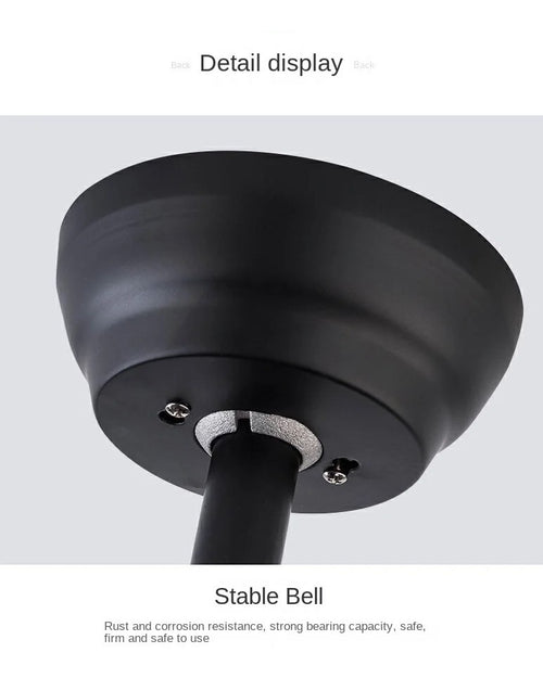(TLD) Solstice Retractable Ceiling Fan + Chandelier Light (with Remote Control)