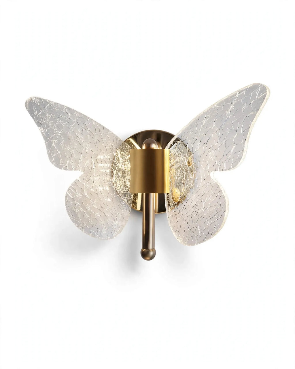 (TLD) LUMINA Butterfly - Textured Glass LED Wall Light