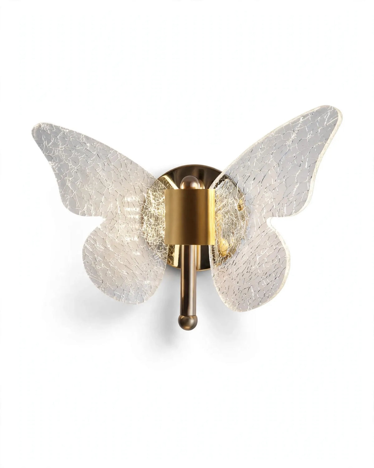 (TLD) LUMINA Butterfly - Textured Glass LED Wall Light
