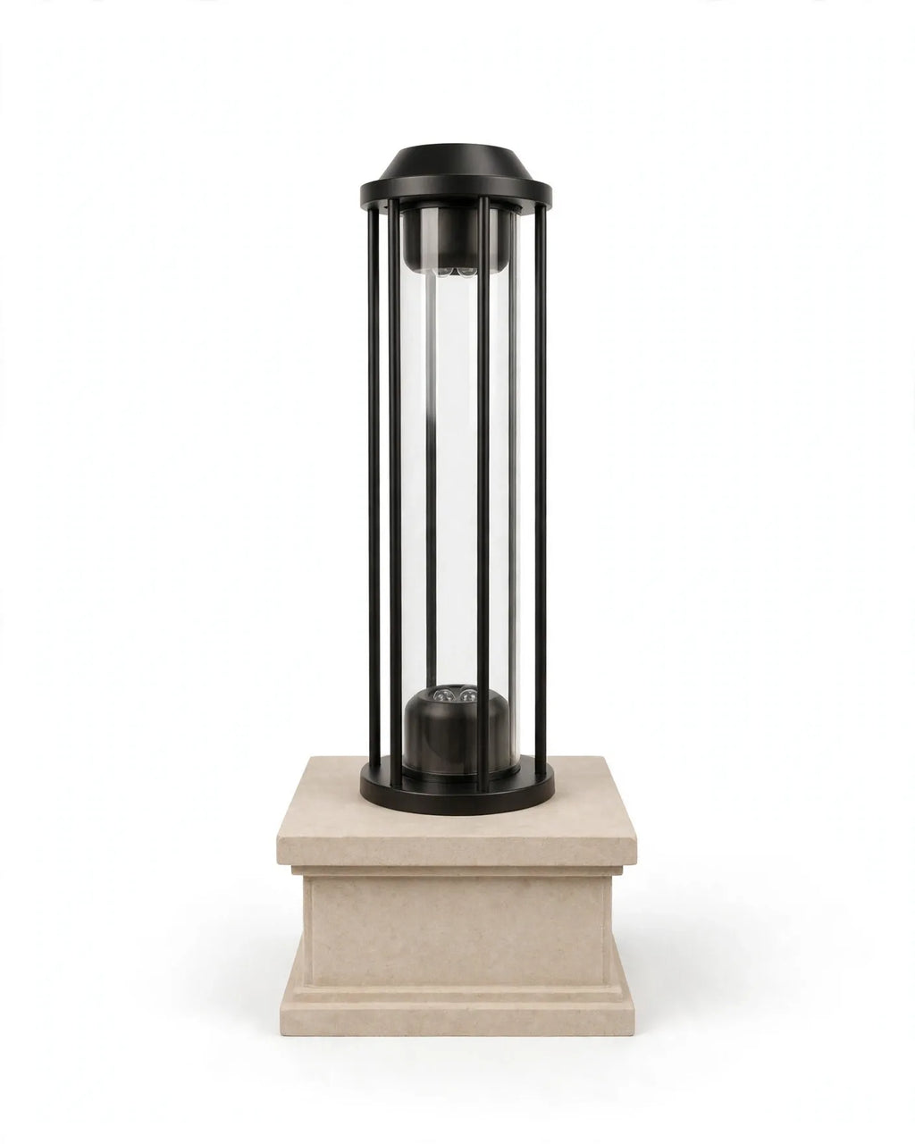 (TLD) ESTATE - Tall Glass Pillar Compound Light 12 WT