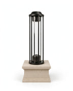 (TLD) ESTATE - Tall Glass Pillar Compound Light 12 WT