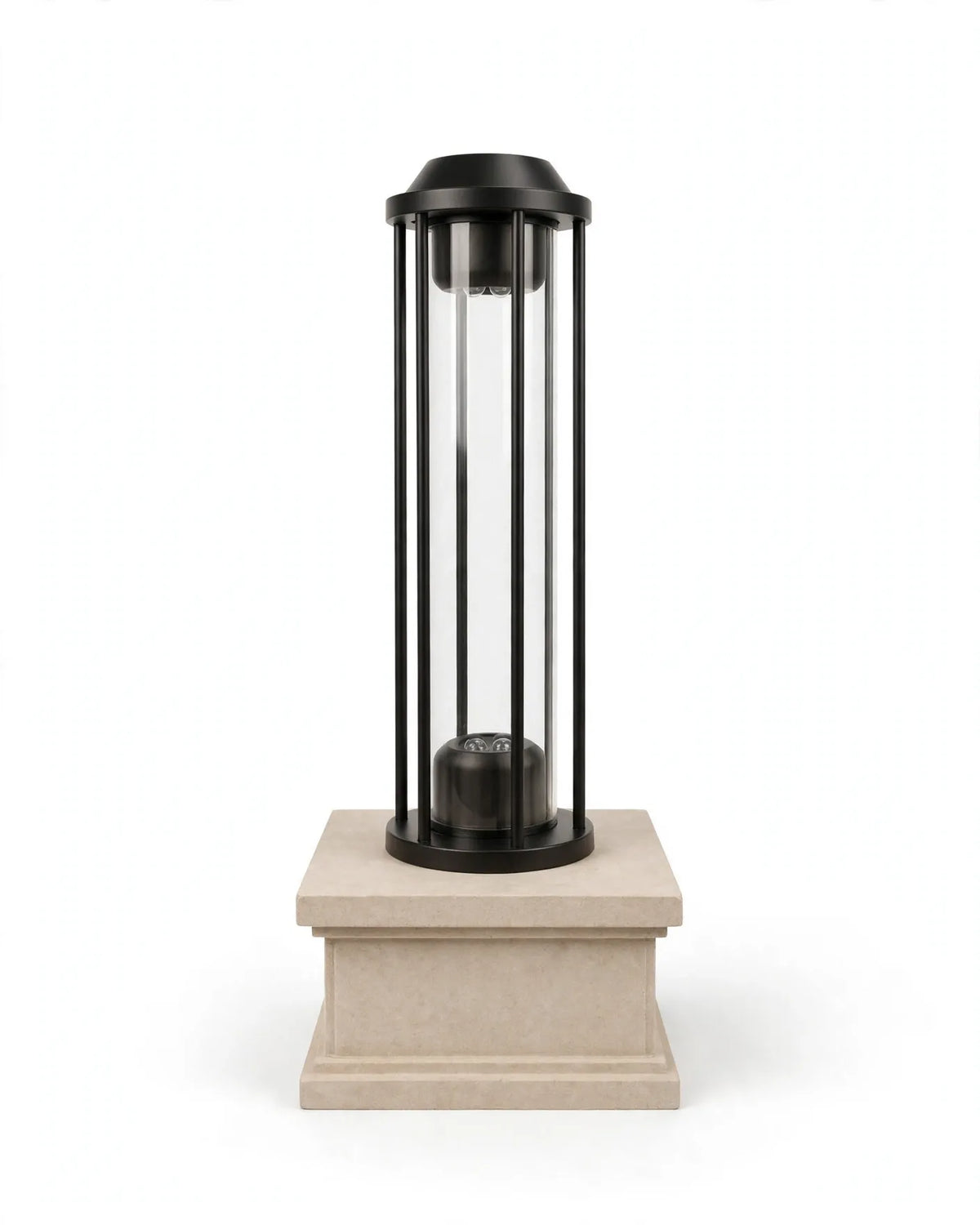 (TLD) ESTATE - Tall Glass Pillar Compound Light 12 WT