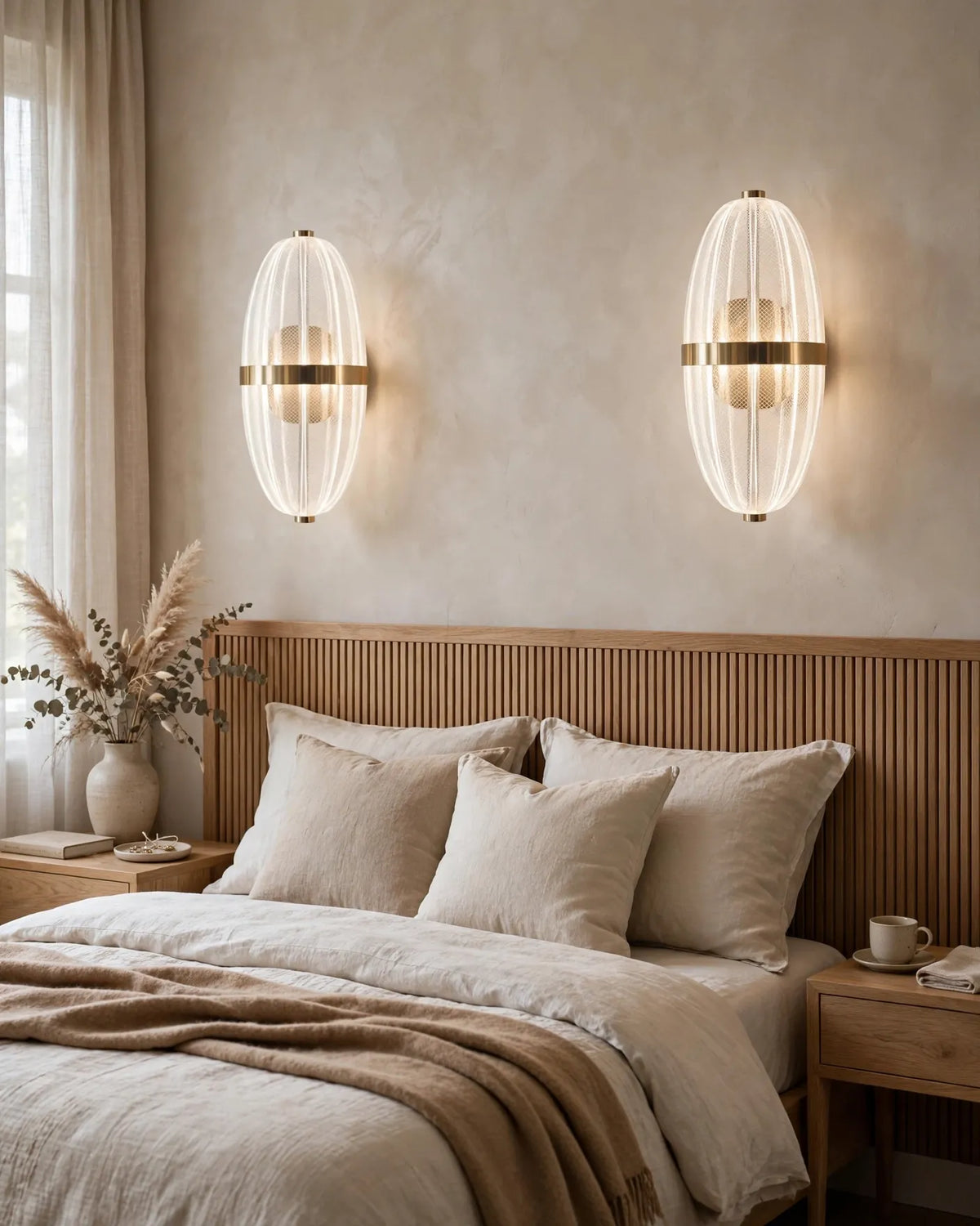 (TLD) Capsule - Modern Glass Cage Wall Lamp
