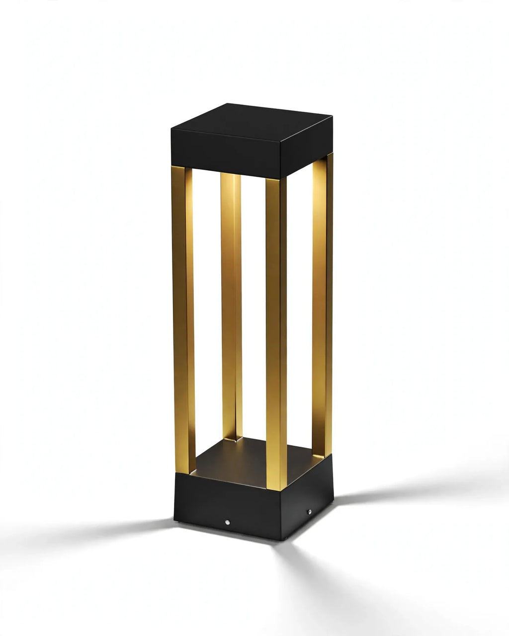 (TLD) Modern Cage Bollard Garden Light -12 WT