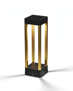 (TLD) Modern Cage Bollard Garden Light -12 WT
