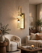 (TLD) FLORA - Crystal Flower Wall Sconce