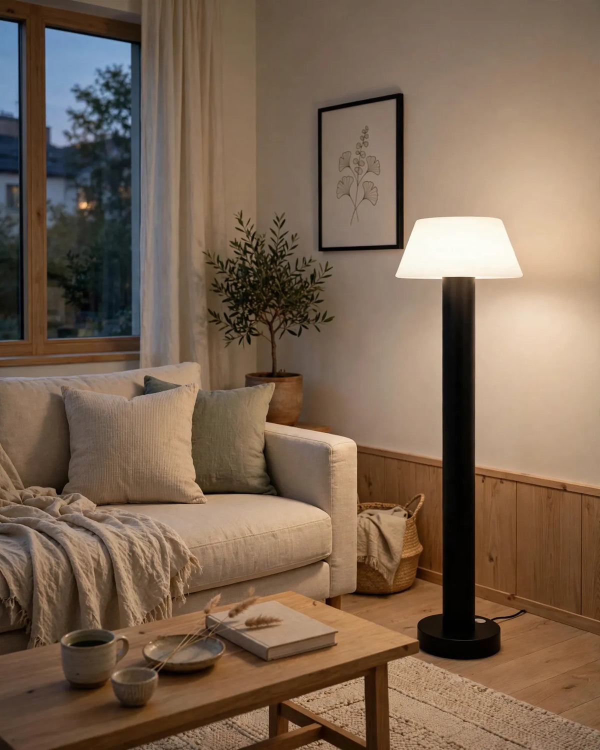 (TLD) Tall Outdoor Mushroom Pathway Light