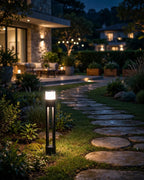(TLD) GRANDE - Luxury Outdoor Lawn Bollard Light 12 WT