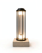(TLD) ESTATE - Tall Glass Pillar Compound Light 12 WT