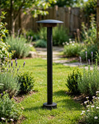 (TLD) UFO TOWER -Tall Minimal Garden Bollard Pathway Light (Warm White) -12 WT
