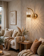 (TLD) Crystal Pillar Wall Light