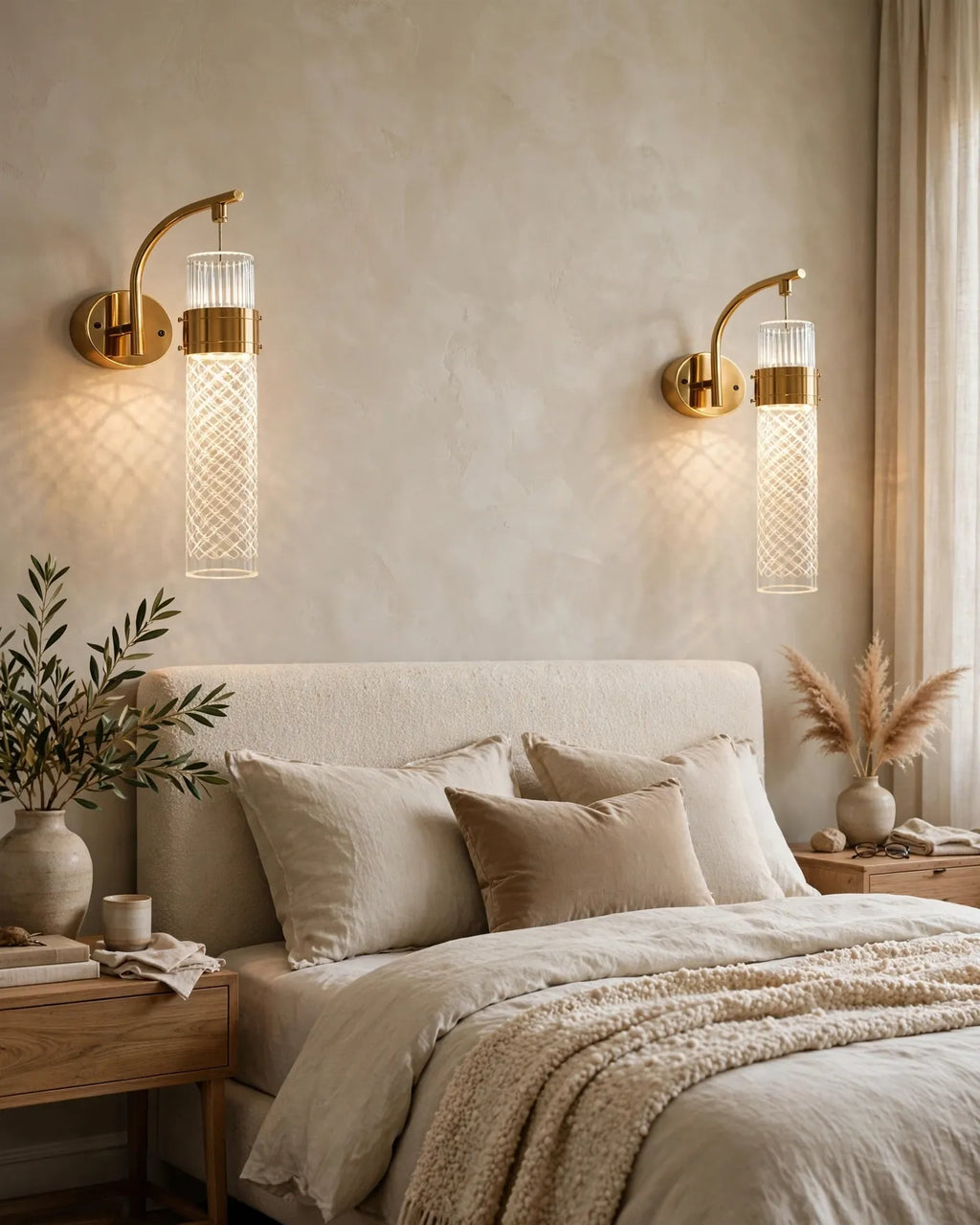 (TLD) Crystal Pillar Wall Light