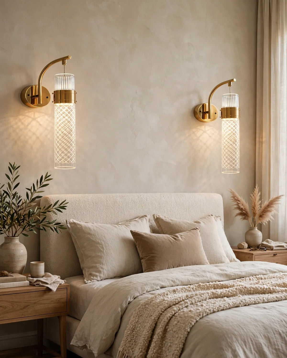 (TLD) Crystal Pillar Wall Light
