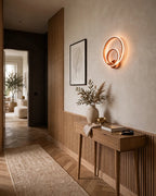 (TLD) Orbit - Modern Interlocked Ring Wall Sconce