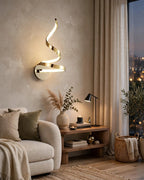 (TLD) Sculptural Spiral LED Wall Light