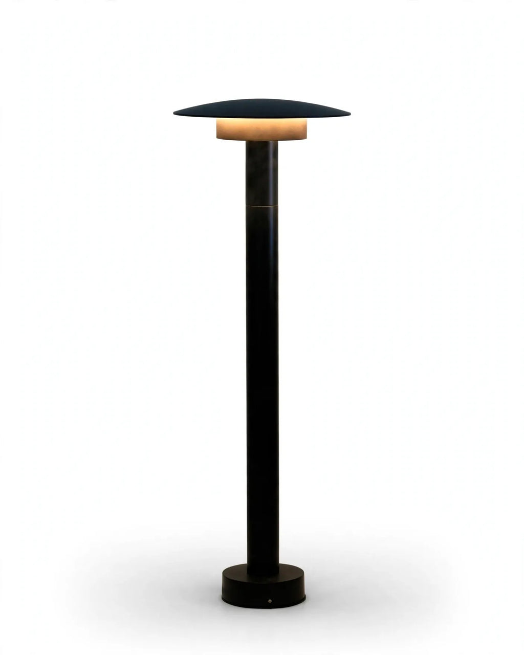 (TLD) UFO TOWER -Tall Minimal Garden Bollard Pathway Light (Warm White) -12 WT