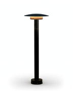 (TLD) UFO TOWER -Tall Minimal Garden Bollard Pathway Light (Warm White) -12 WT