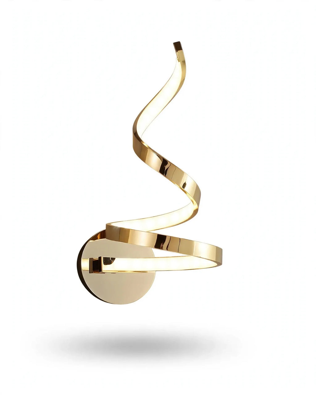 (TLD) Sculptural Spiral LED Wall Light